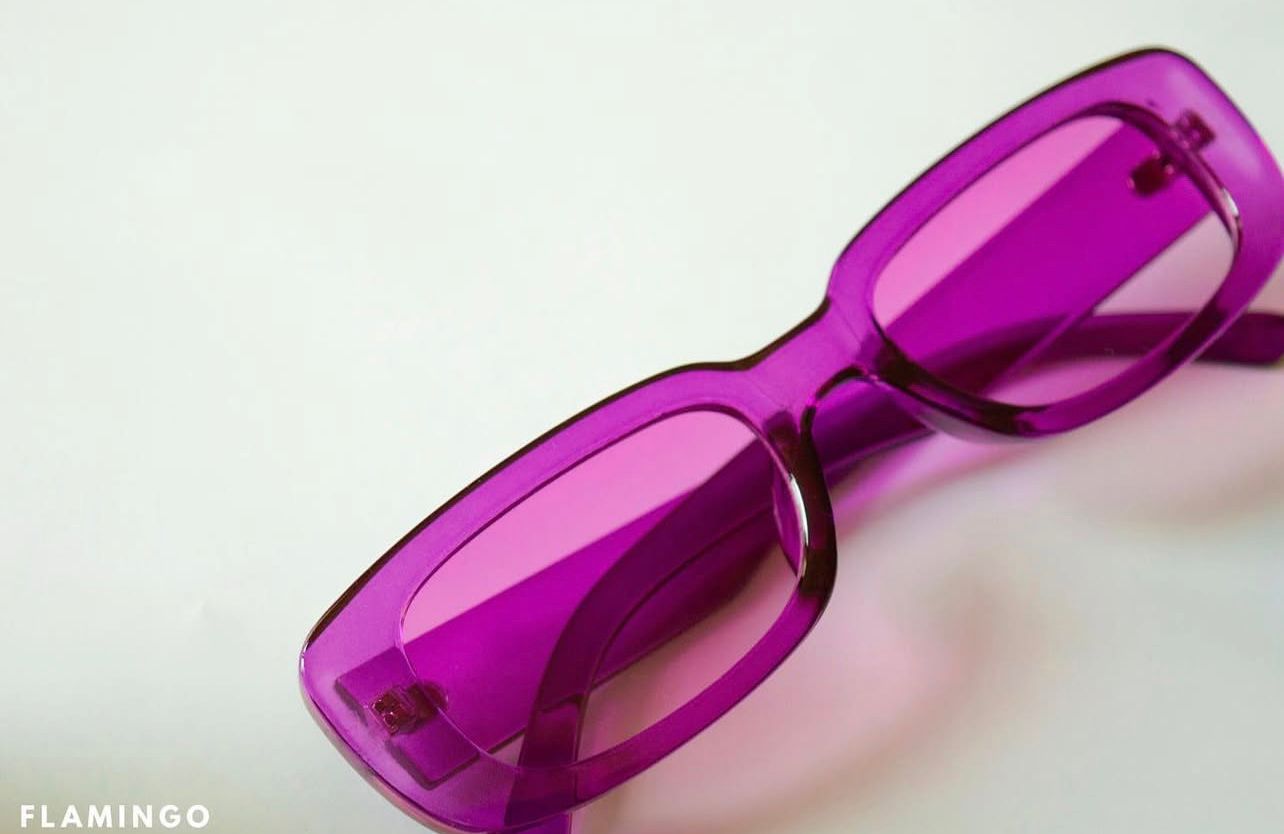 purple retro sunnies