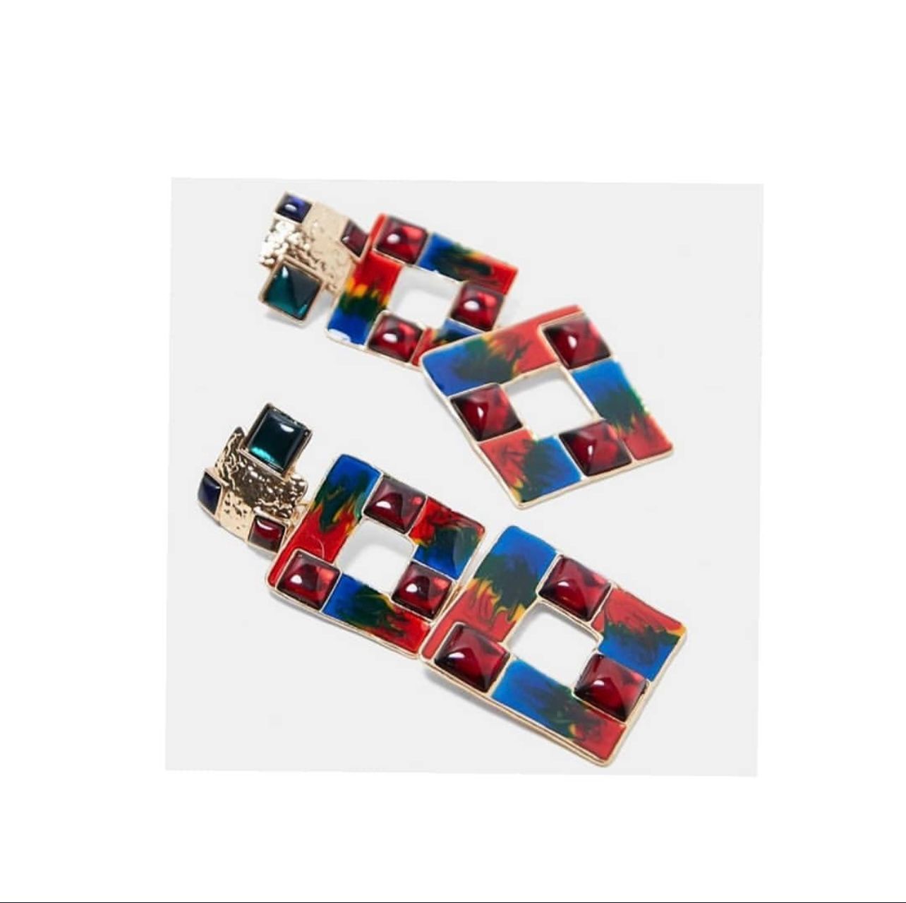 Square in Square Drops