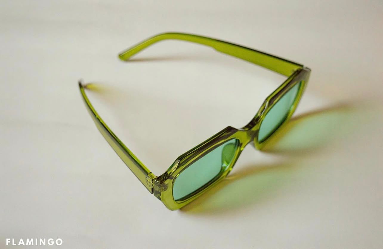 green square sunnies